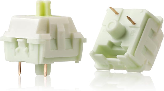 Redragon Maple A120 Soft Linear Mechanical Switches, 3-Pin Plate Mounted Quiet Linear Equivalent, Hot-Swappable DIY Keyboard Switch Mod, 50 Million Click (70 pcs Switches, Keycap + Switch Puller)